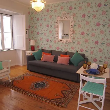 Shabby Chic Flat 2 Appartamento Lisbona
